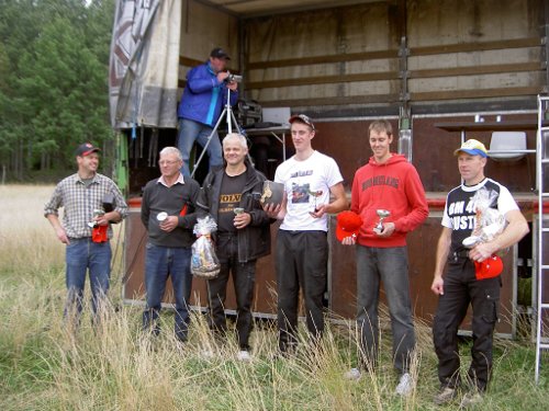 Pristagare från höger Åke, Jakob, Johnny, Bosse, Börje och Mikael Pristagare från höger Åke, Jakob, Johnny, Bosse, Börje och Mikael